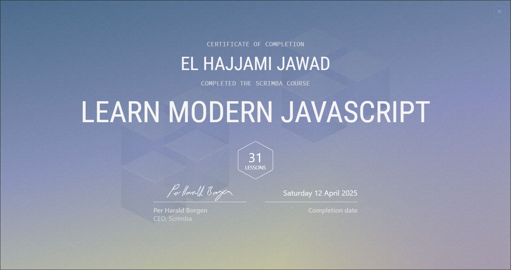 Learn Modern JavaScript